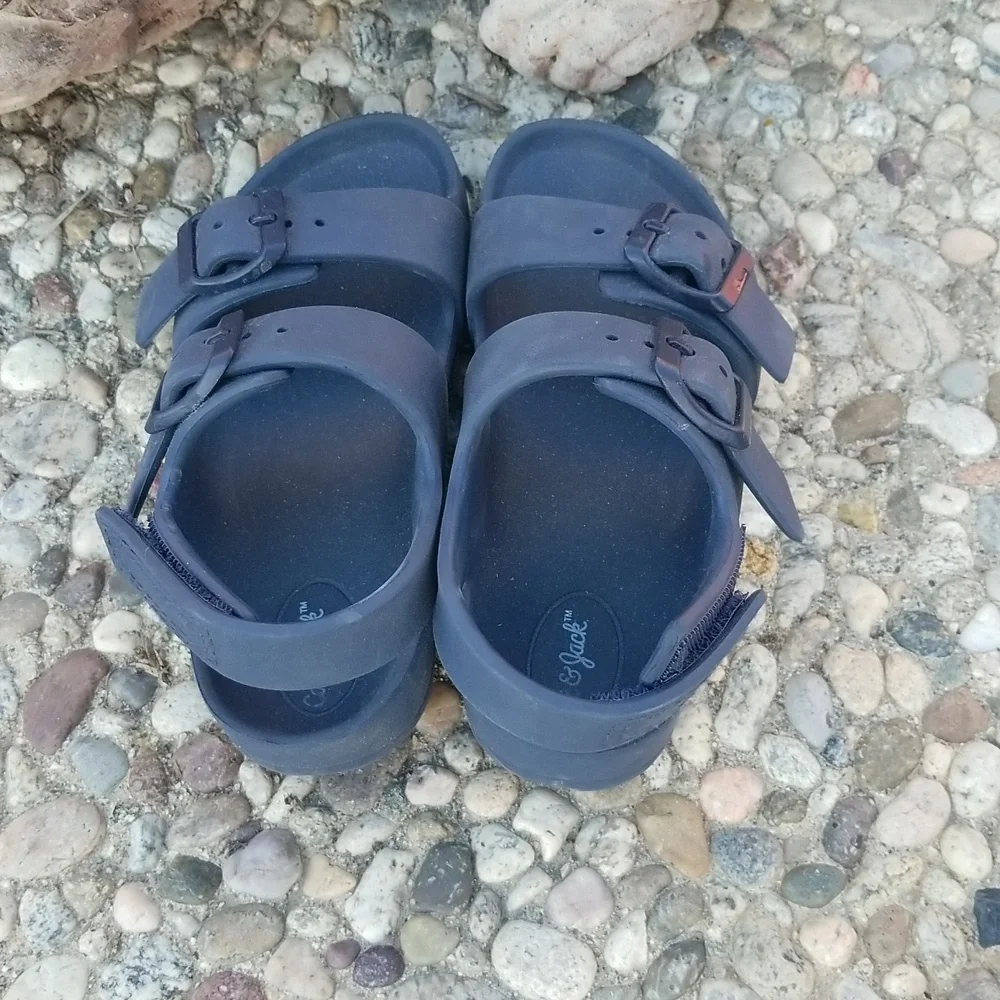 Cat & Jack Kids Navy Blue Slide Sandals